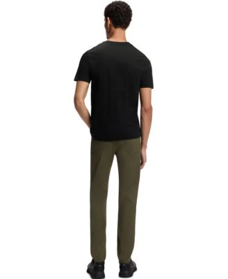 BOSS by x Porsche Men's Mercerized-Cotton Reflective Branding T-Shirt