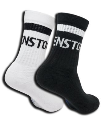 Women's Cotton Stripe Crew Socks 2-Pack from Finish Line