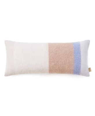Simona Faux Mohair Bolster Decorative Pillow, 14" x 36"