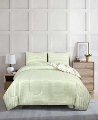 Wispy Floral 3-Pc. Comforter Sets