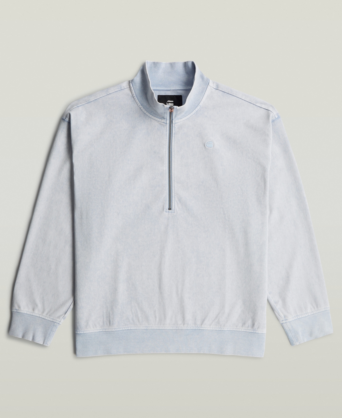 G-Star Raw Men's Relaxed Half-Zip Sweater