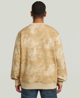 Men's Printed Crewneck Sweater