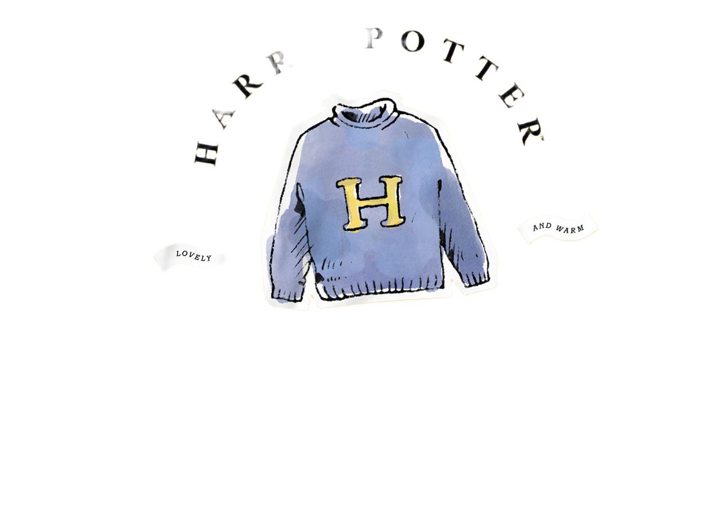 Мужская футболка Harry Potter Weasley Jumper Lovely And Warm, цвет: Banana — фото 2