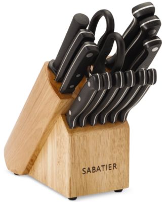 Sabatier - 15-Pc. Stamped Triple Rivet Cutlery Set