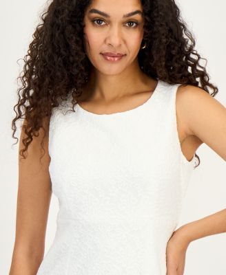 Women's Sleeveless Lace Sheath Dress