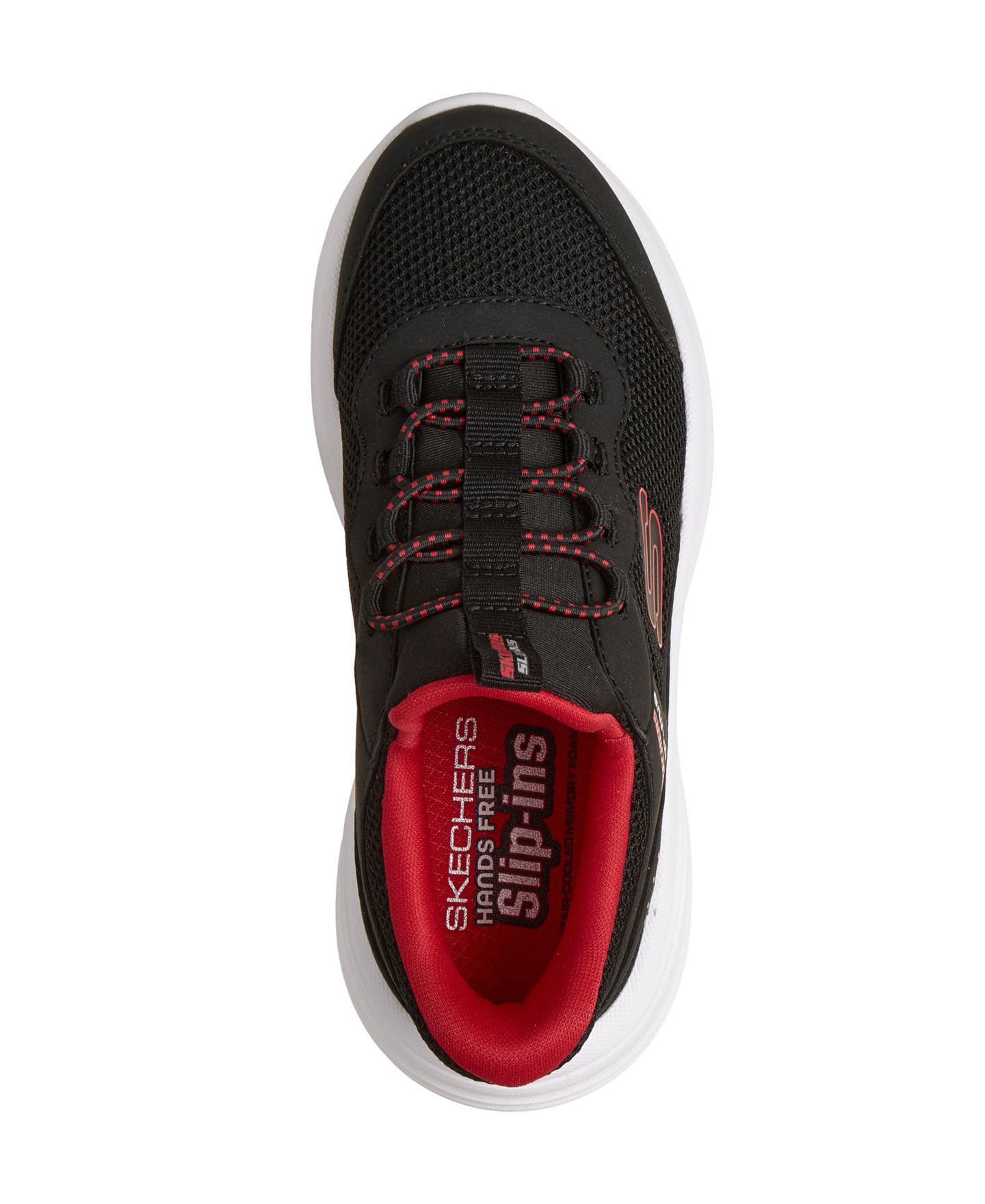 Детские кроссовки Skechers Little Kids Slip-Ins: Bounder Pro Casual, цвет: Чёрный — фото 5