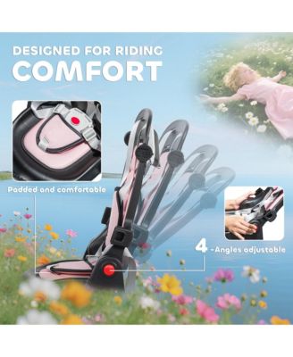 6 in 1 Kids Tricycle with Adjustable Push Handle for 1-5 Years