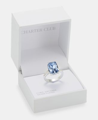 Pav&eacute; & Color Crystal Statement Ring