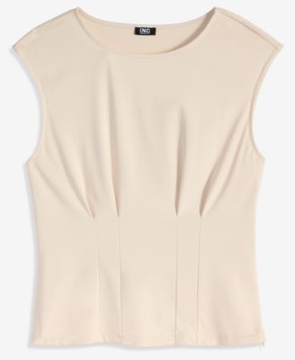 Women's Cap Sleeve Ponte Knit Top