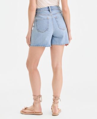 Women's High Waist Denim Shorts
