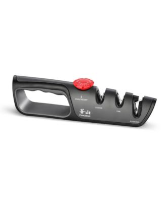Adjustable Platic 3" Knife and Scissors Sharpener