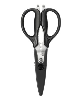 Heavy Duty Plastic 9" Come Apart Kitchen Shears with Soft Grip