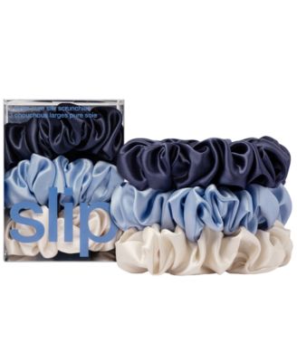 Slip 3-Pc Pure Silk Large Scrunchies Set - Skye 51$