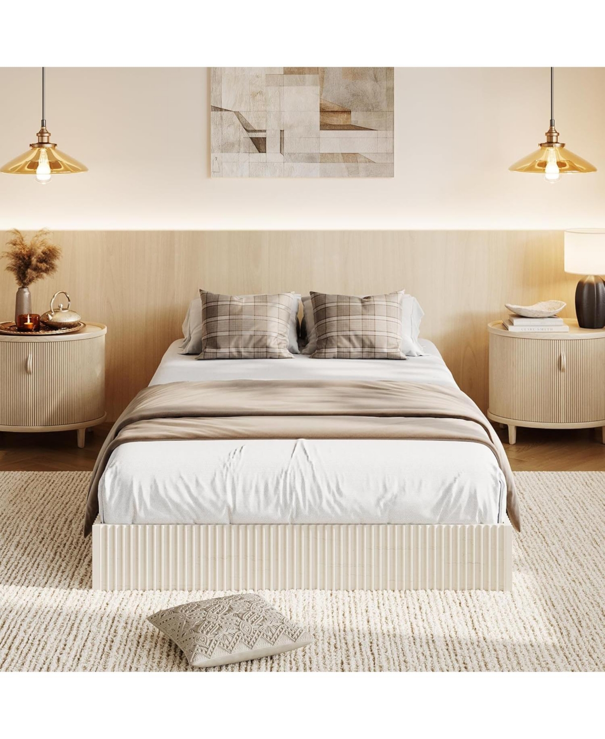 gaomon Wood Bed Frame