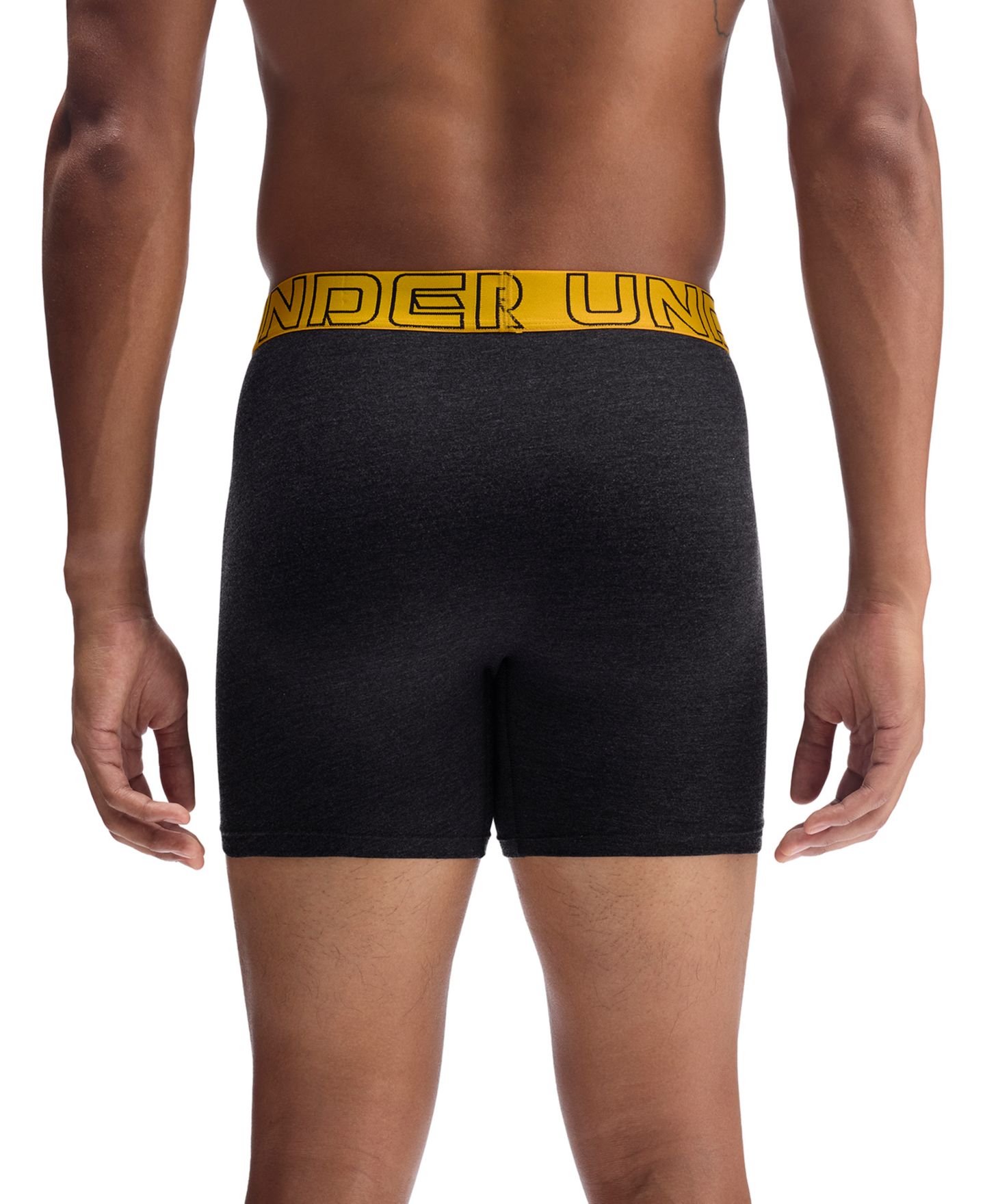 Трусы-боксеры Novelty для мужчин, 3 шт. — Under Armour, цвет: Чёрный — фото 3