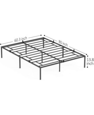 Metal Bed Frame – Heavy Duty, Noise-Free, Easy Assembly, No Box Spring Needed