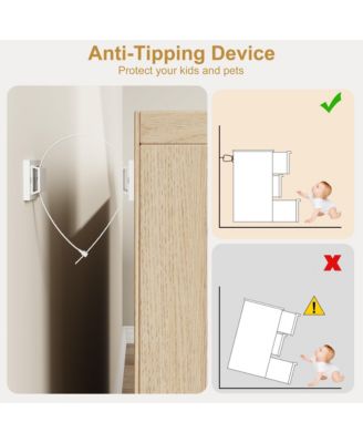 6-Drawer Dresser for Bedroom, Wooden Chest of Drawers