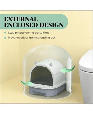 Easy to Clean Cat Litter Box