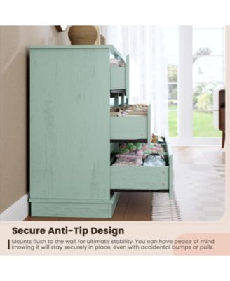 9-Drawer Dresser for Bedroom, Large Double Chest of Drawers with Deep Storage & Wide Top