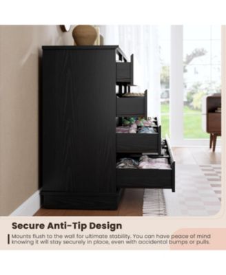 12-Drawer Dresser for Bedroom, Large Double Chest of Drawers with Deep Storage & Wide Top