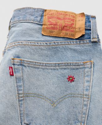 Levi’s Men’s 501 Original Fit Button Fly Stretch Jeans