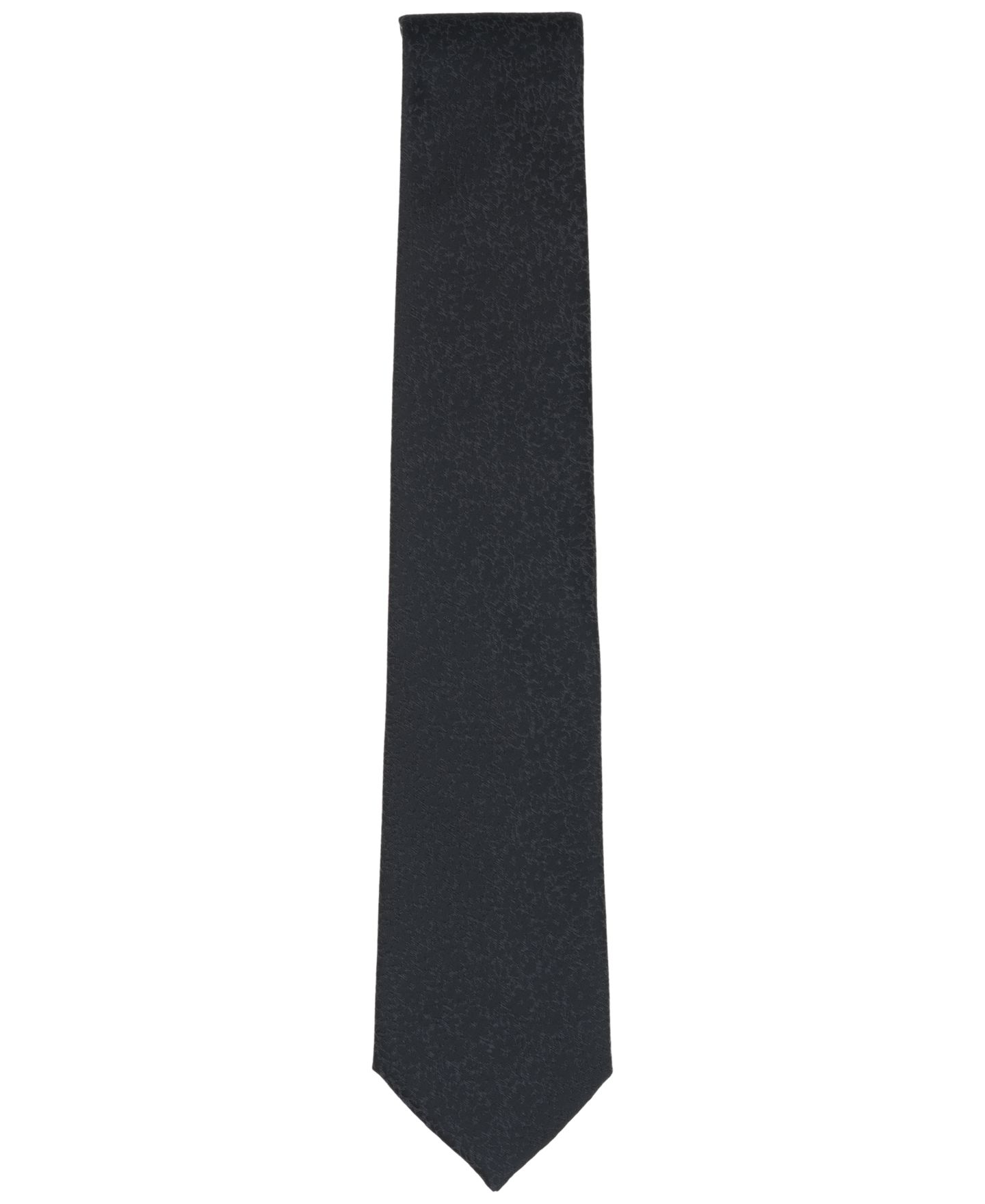 Мужской галстук Michael Kors Floral с цветочным узором, цвет: Чёрный — фото 2