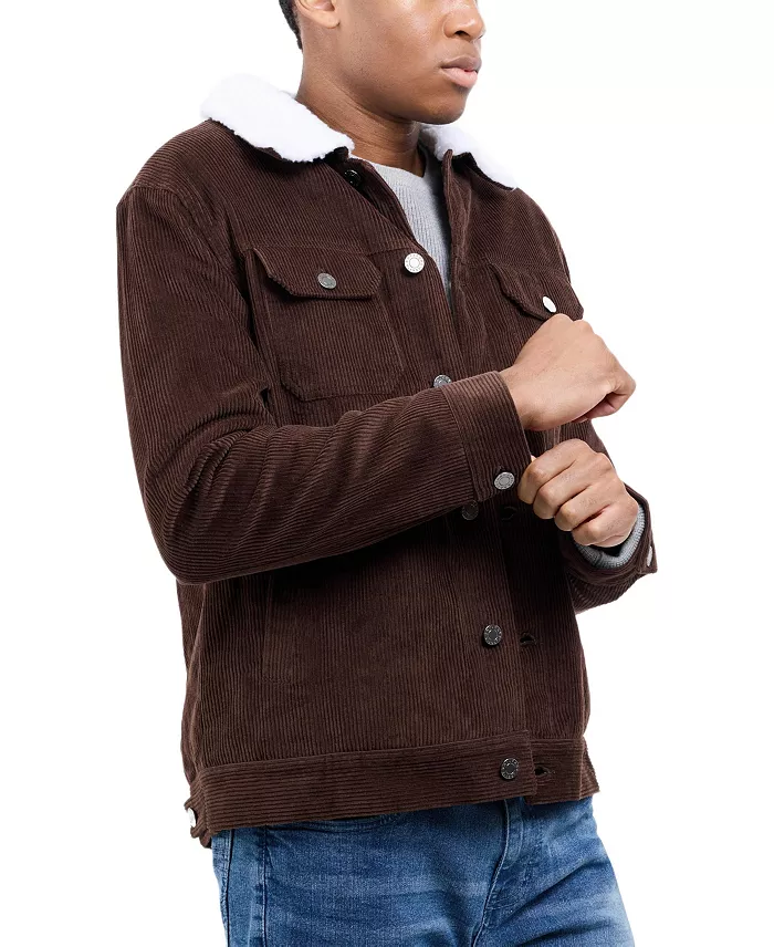Men's Corduroy Trucker Jacket - thumbnail 10
