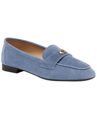 Women's Sculpted C Suede Slip-On Loafers