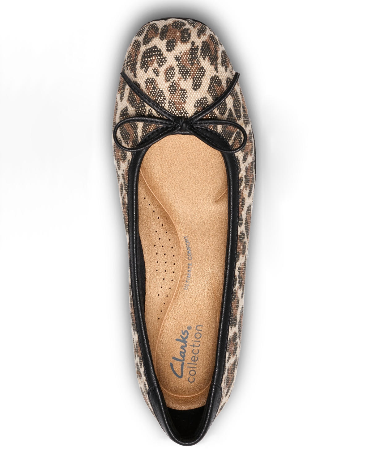 Clarks Women's Jazmynn Bow Round Toe Flats