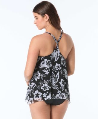 Women's Current Scoop Neck Tankini Top