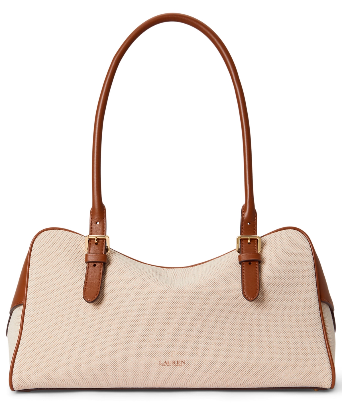 Lauren Ralph Lauren Marcy Large Zip Satchel Bag