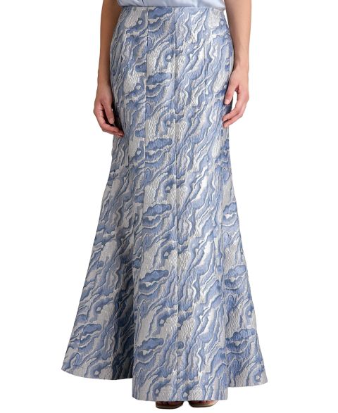 Женская юбка Muse Seamed Ball Room Maxi, цвет: Синий разноцветный