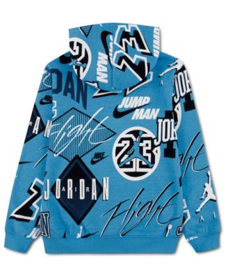 Boys' 8-20 Dynasty Printed Long-Sleeve Hoodie