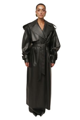 Women's The Icon PU Leather Coat