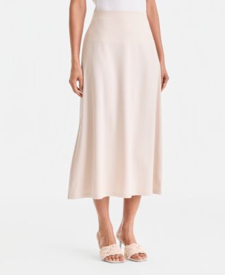 Women's Ponte Knit Midi Skirt