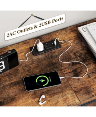 “14-Drawer Dresser & 63″ Wide TV Stand for Bedroom Storage, Brown Finish”