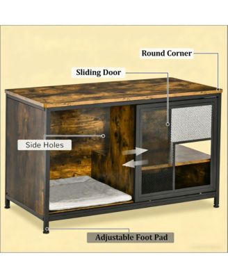 End Table Cat House Wooden Cat House