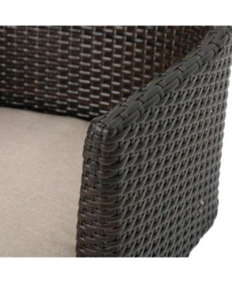 Outdoor Wicker Chat Set for Two