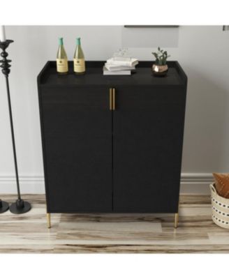 Streamdale Funiture Home wine bar cabinet with rack & shelf