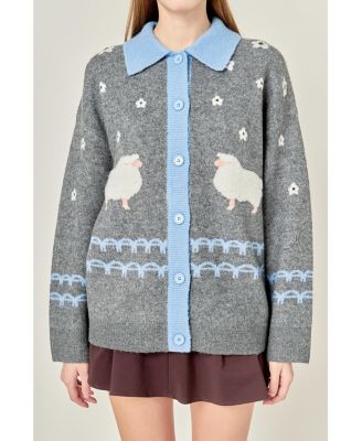 Women's Sheep Cardigan