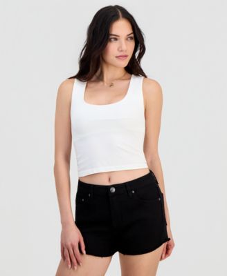 Madded Girl Juniors' Super High-Rise Cutoff Festival Shorts