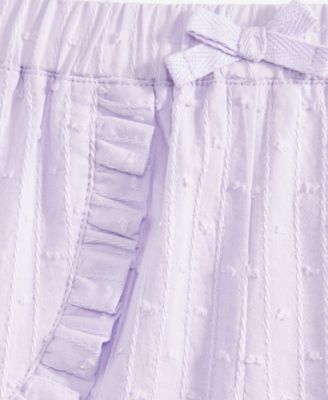 Toddler Girls' 2T-4T Mix and Match Clip-Dot Cotton Shorts