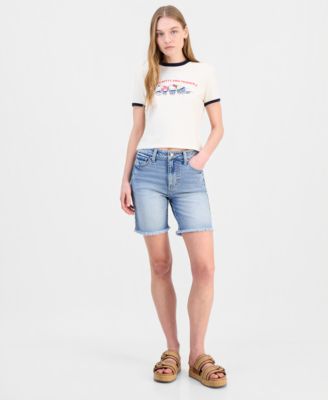 Women's Mr. Basic Bermuda Mid-Rise Shorts
