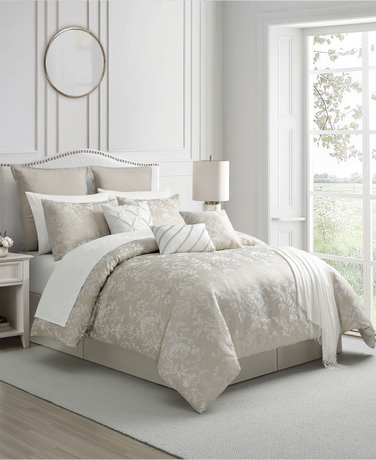 Macy's Cherry Blossom 14-Pc. Comforter Set