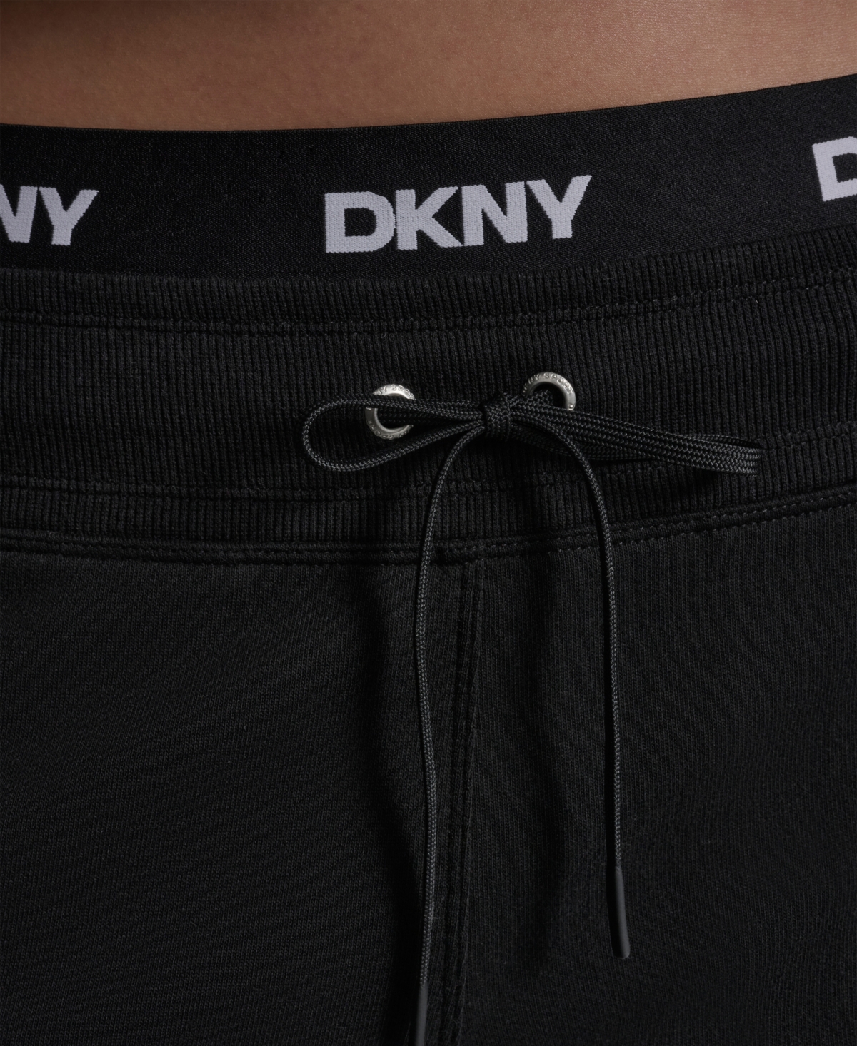 Dkny Sport Women's Classic Logo Elastic High-Rise Sweatpants