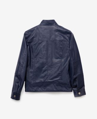 Boy's PU Jacket With Lining