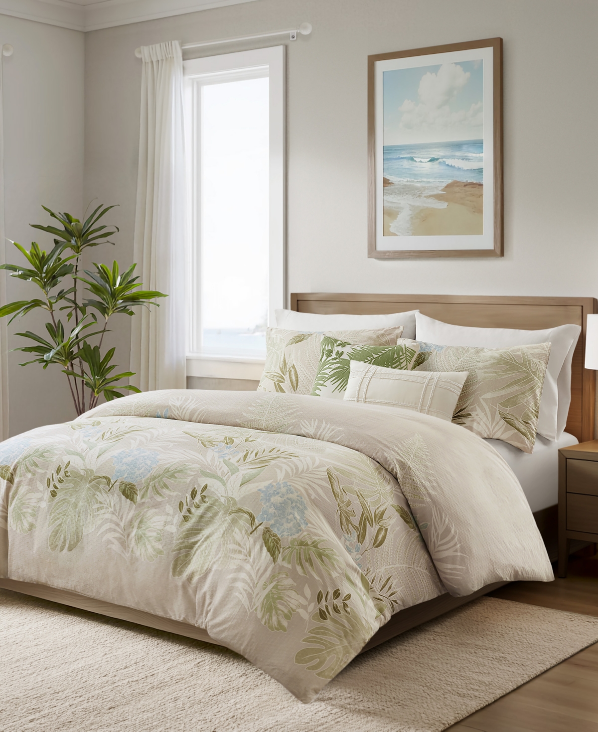 Harbor House Kiawah Island Cotton 5-Pc. Duvet Cover Set, Full/Queen