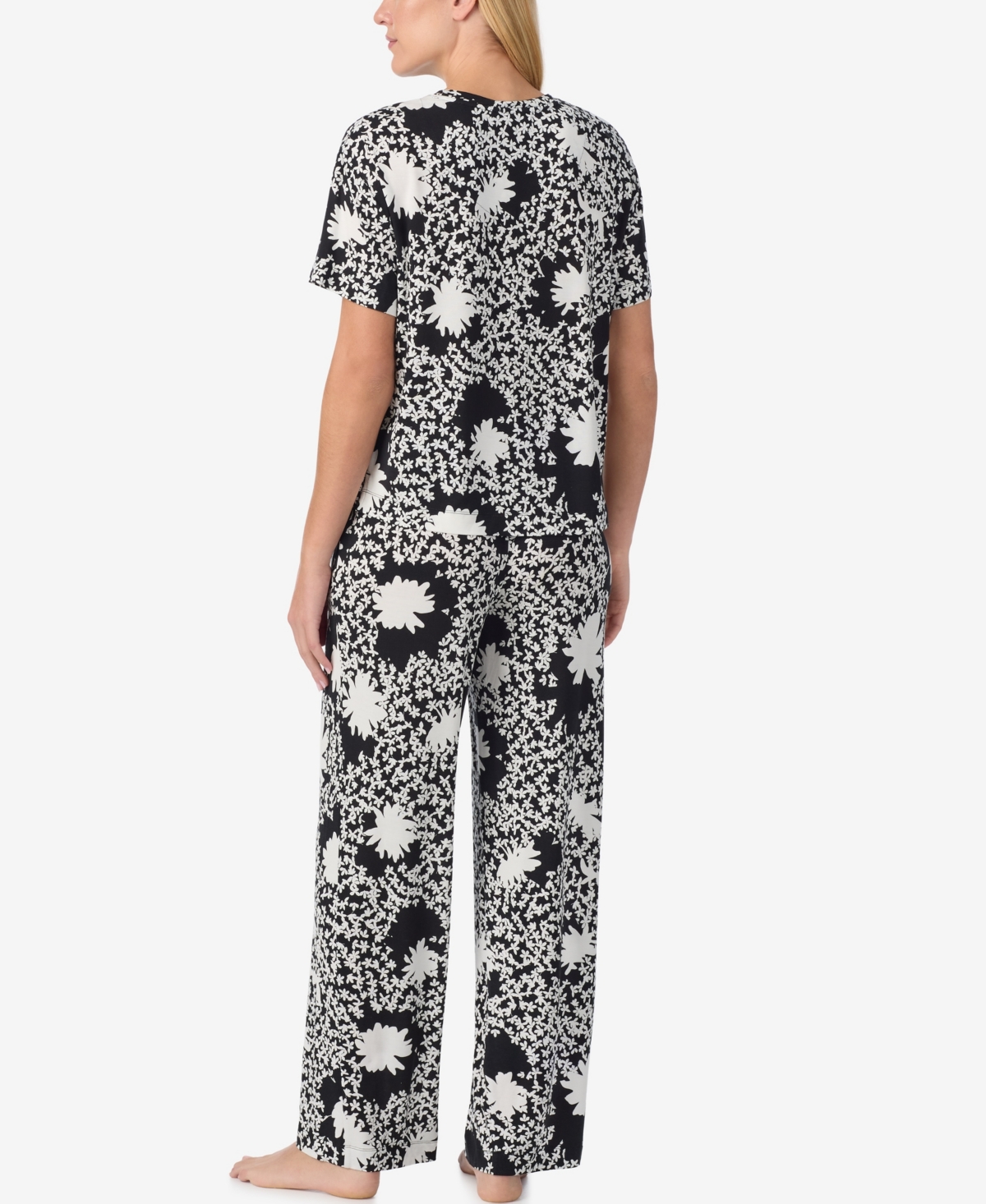 Sanctuary Women's Crewneck T-Shirt & Long Pants, 2-Piece Set