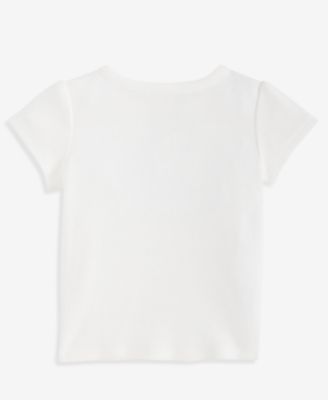 Girls' Toddler 2T-4T Floral Bunny T-Shirt