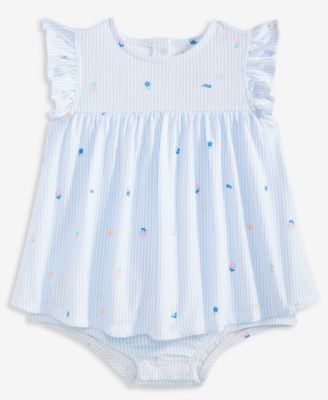 Baby Girls' Wildflower Toss Skirted Sunsuit